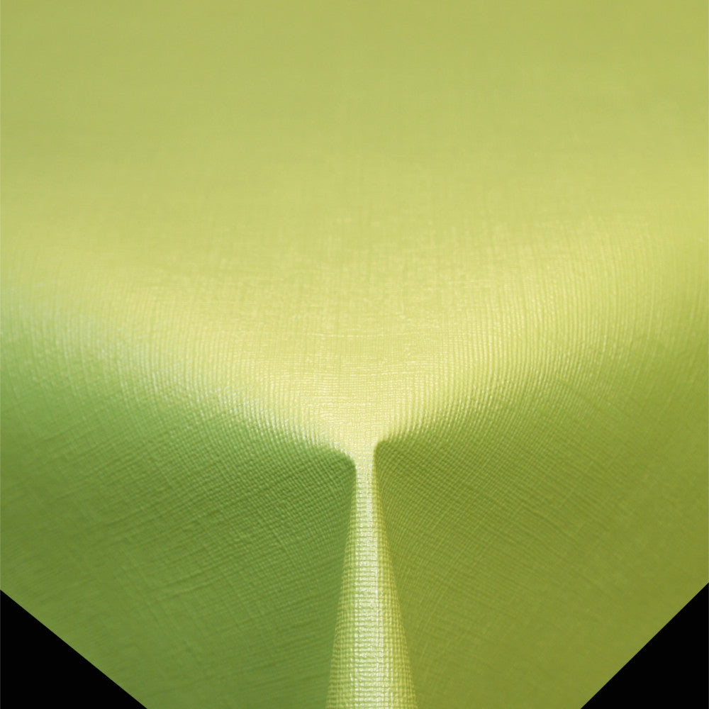 Diamond Linstruktur Vårgrønn – ensfarget PVC-fri voksduk