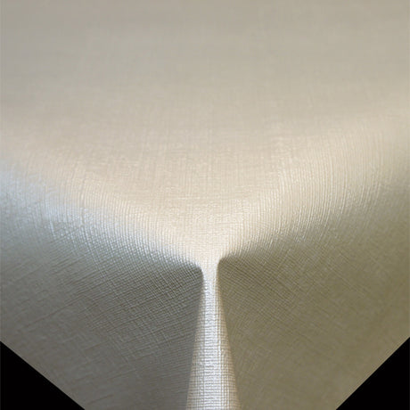 Diamond Linstruktur Laksefarget Lys – ensfarget PVC-fri voksduk