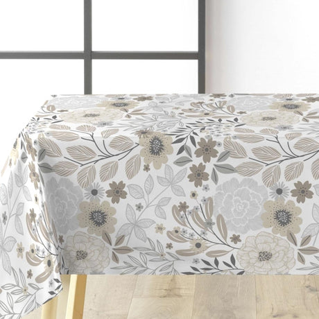 Divine Luxury, Natur - Voksduk med blomster og blader