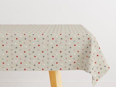 Dix Natur - Akrylduk med små, søte jordbær