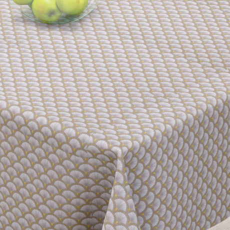 Doucet Naturel - Akrylduk med flott grafisk mønster - 155 cm bred