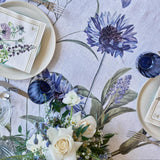 Linduk Blue Flower Garden 145 x 220 cm – Jim Lyngvild