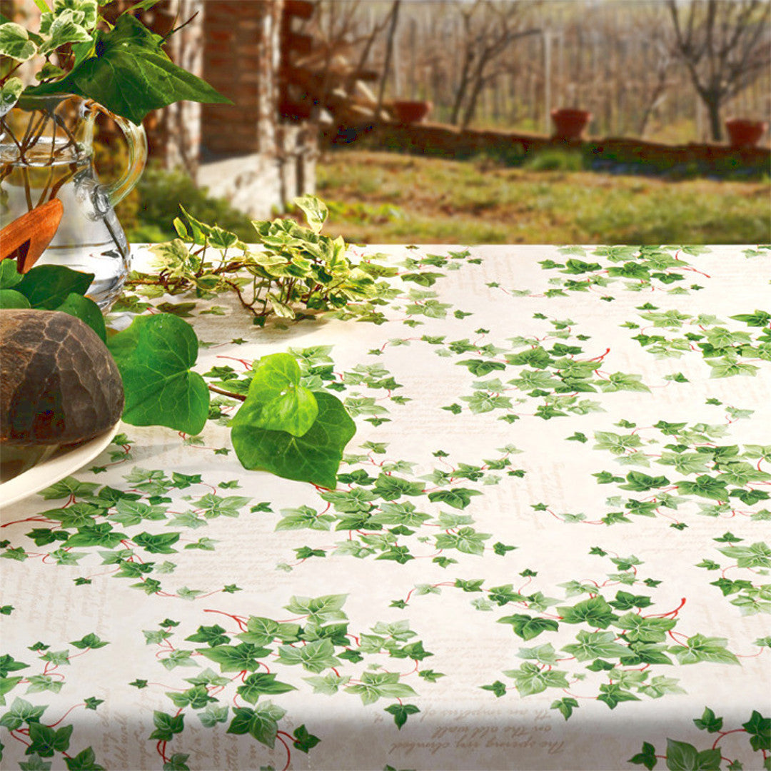 Edera, voksduk med eføy