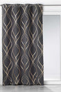 Elise Antrasittgrå/Gull – Mørkleggingsgardin 135 x 240 cm