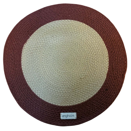 Engholm Thor rund spisebrikke Rust/Camel – Ø40 cm