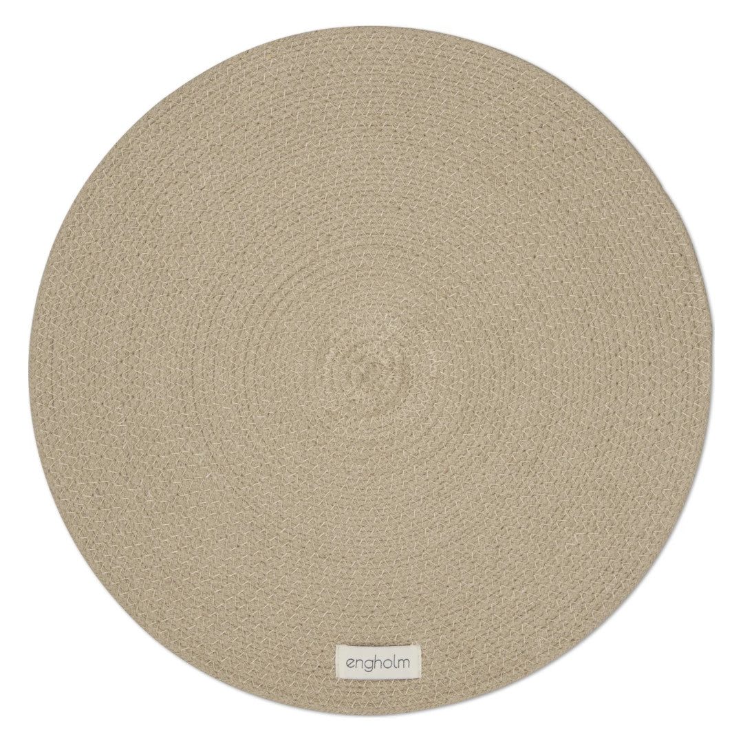 Engholm Thor rund spisebrikke Sand – Ø40 cm