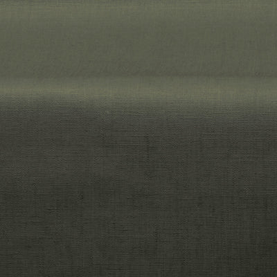 Ensfarget duk i 100% lin coatet med akryl – Mørkegrønn