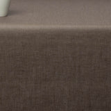 Ensfarget akrylduk i 100 % lin – 140 cm bred – Mud