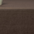 Ensfarget akrylduk i 100% lin – 140 cm bred – Brun