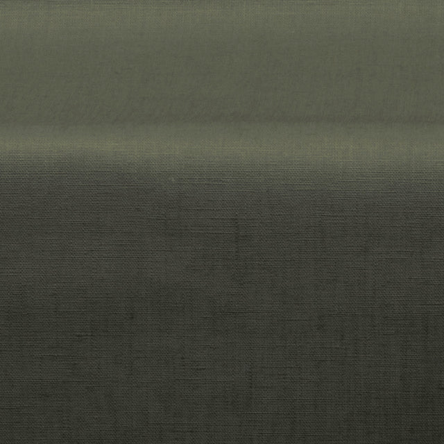 Ensfarget akrylduk i 100% lin – 140 cm bred – Mørkegrønn