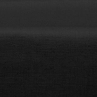 Ensfarget akrylduk i 100% lin – 140 cm bred – Sort