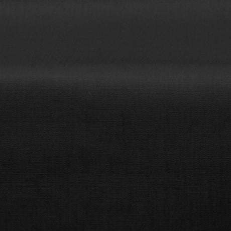 Ensfarget akrylduk i 100% lin – 140 cm bred – Sort