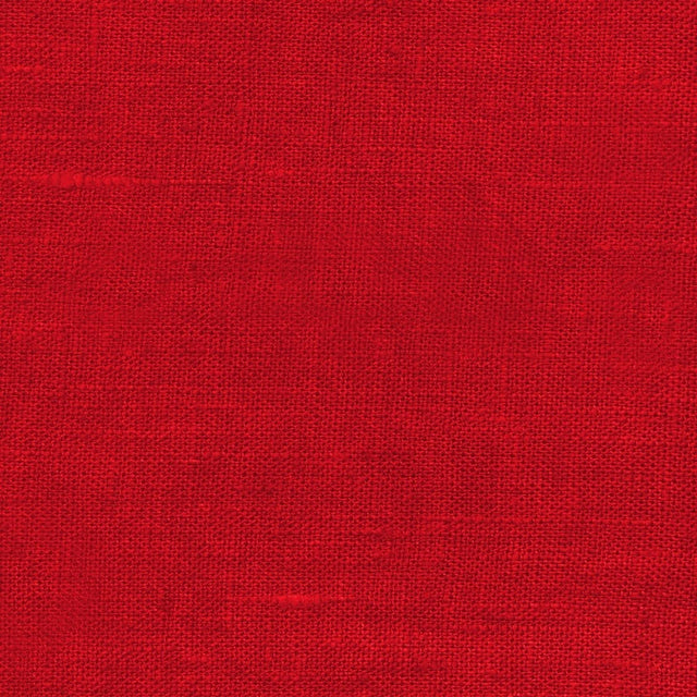 Ensfarget akrylduk i 100 % lin – 140 cm bred – Rød