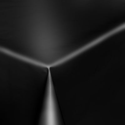 Uni Color – Ensfarget halvblank voksduk, 140 cm bred – Svart