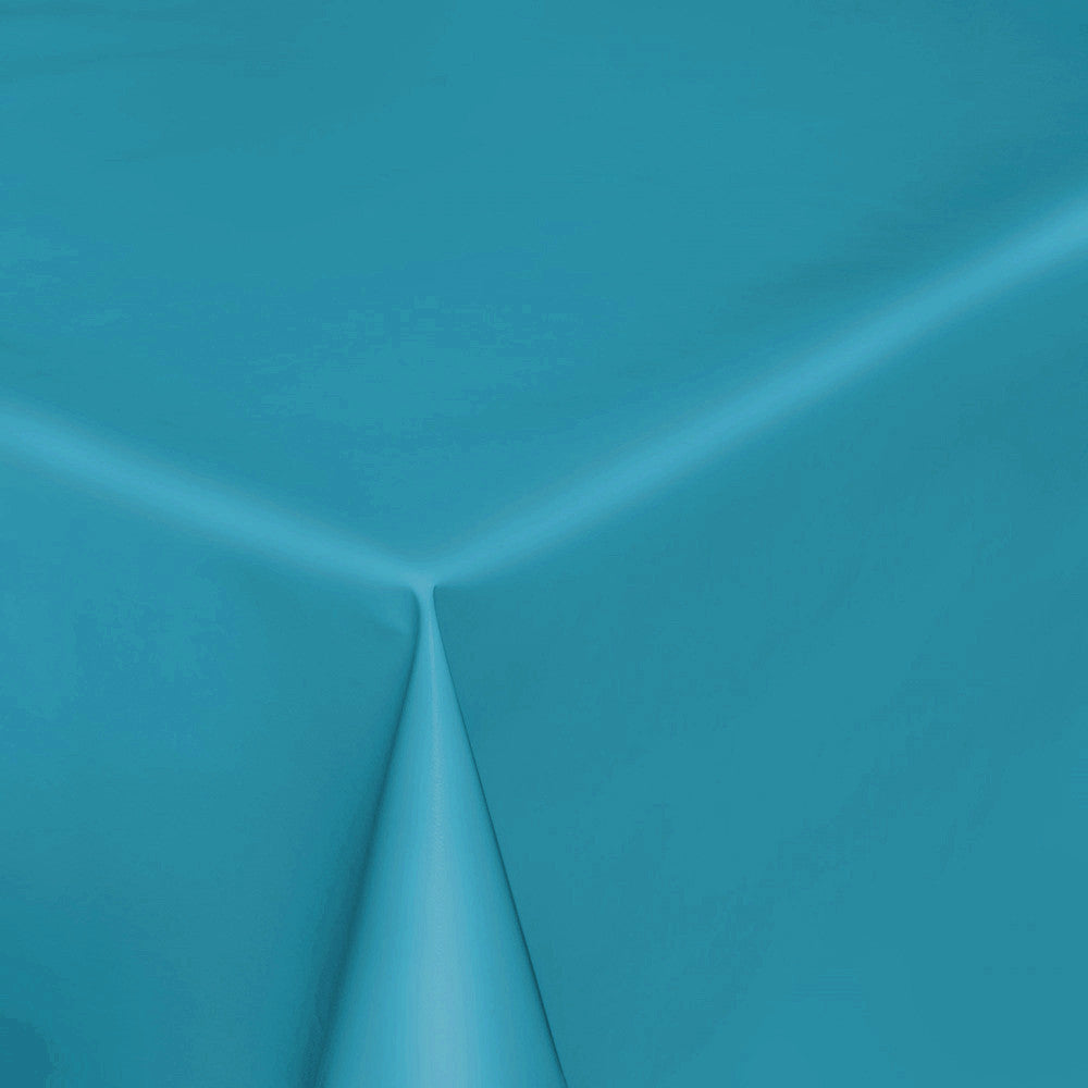 2. sortering Uni Mat – Ensfarget voksduk med matt overflate – Aqua