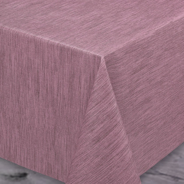 Ensfarget voksduk med preget struktur, 140 cm bred – Lilla
