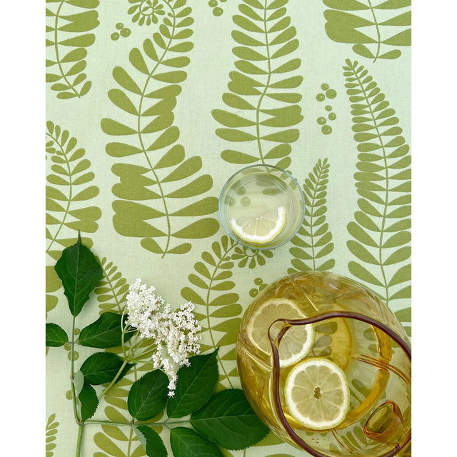 Fern Green – Notes by Susanne Schjerning – akrylduk med antiskli