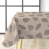 Textilia Feuillys Linen voksduk med naturfarget bunn