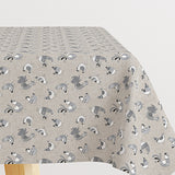 Fillol - Akrylduk i linutseende med grå høns