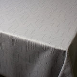 Flare Grå - Akrylduk med flott grafisk mønster