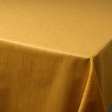 Flare Gull - Akrylduk med flott grafisk mønster