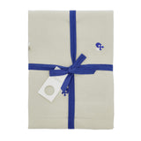 Södahl Christmas Hearts Embroidery Juleduk Blå – 140 × 270 cm