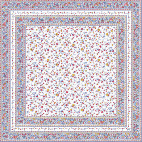Fleurs Des Champs Multi – Rektangulær provenceduk 160 x 250 cm, motiv