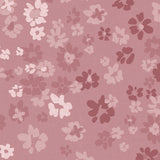 Flory Ruby – Elegant voksduk med romantisk blomstermotiv, mønster