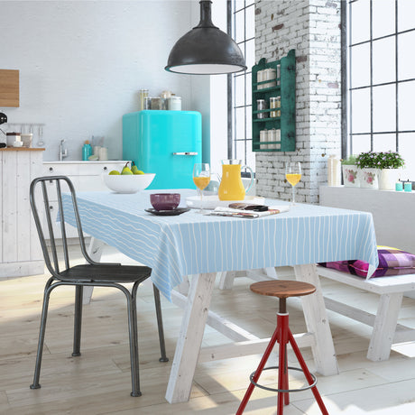 Fluvio Aqua – Voksduk med beroligende bølger i skandinavisk design, miljø