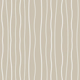 Fluvio Tan – Voksduk med naturlige bølger i elegant design, mønster