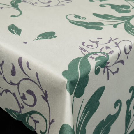 Friedola Floralia bordduk 130 x 160 cm – Krem/Grønn/Lilla