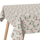 Hjørne av Frost og Evergreens – Akrylduk med jul- og vintermotiv