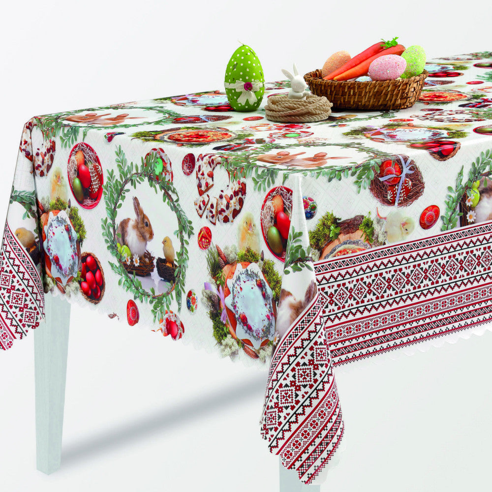 Gjekk, gjekk, gjekk – Flott påske voksduk