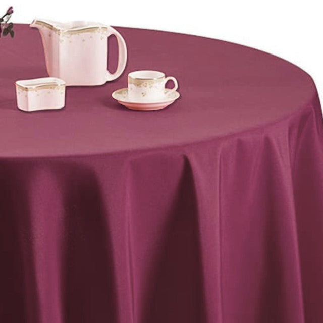 Gastro Aubergine Ø 300 cm, rund damaskduk