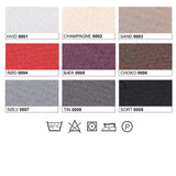 Gastro hvit Ø 240 cm rund damaskduk