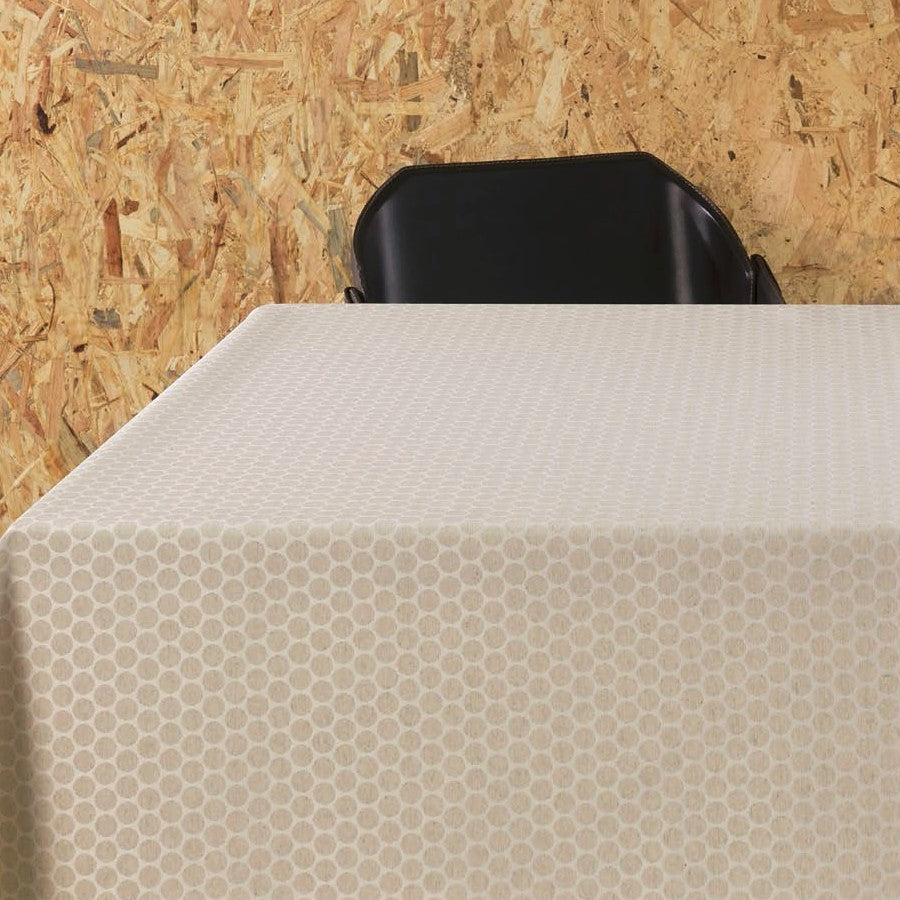 Gauguin Lino – Jacquardvevd akrylduk i linlook, 180 cm bred