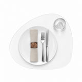 Gjennomsiktig spisebrikke i 2,0 mm klar plast – Curve 46 x 40 cm
