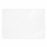 Gjennomsiktig spisebrikke i 2,0 mm klar plast – rektangulær 30 x 43 cm, modell