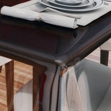 Kraftig gjennomsiktig klar voksduk 0,8 mm tykk