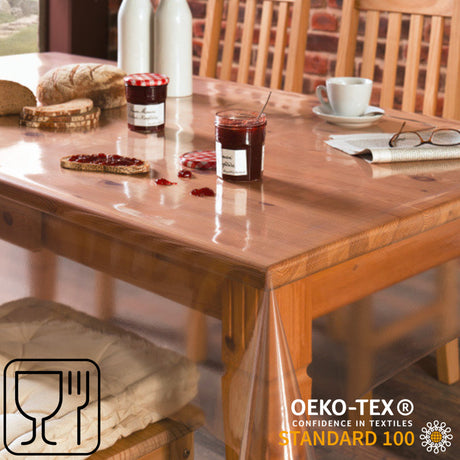 Gjennomsiktig voksduk 0,3 mm – 140 cm