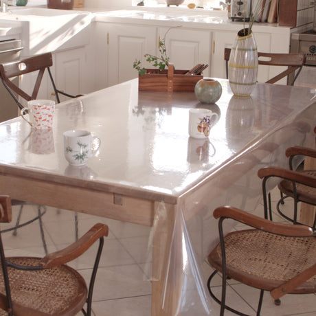 Gjennomsiktig voksduk klar plast – 0,2 mm tykk /160 cm bred