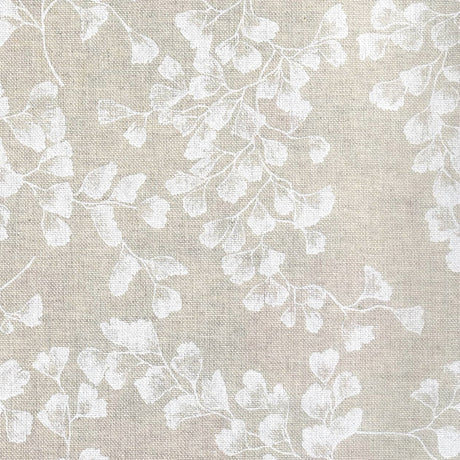 Gingko Biloba – Akrylduk med tempeltreets hvite blader