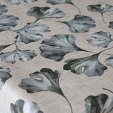 Ginko Blader Grå - Akrylduk med vakre blader
