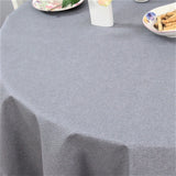 Ensfarget akrylduk i grått - Dali, 160 cm bred