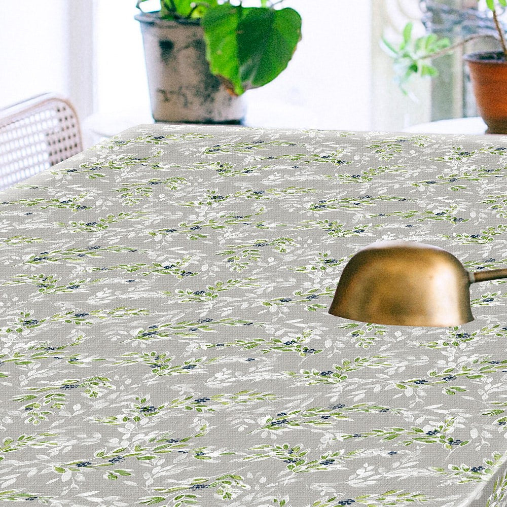 Grønn Vidalia - Voksduk med herlig blomstermønster