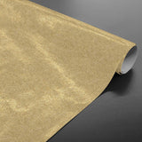 Rullet ensfarget gull julevoksduk i metallook