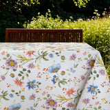 Havens Flor – Voksduk med utsprungne blomster i mange farger