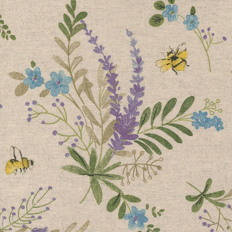 Il Giardino Vivace – Akrylduk med summende bier og blomster