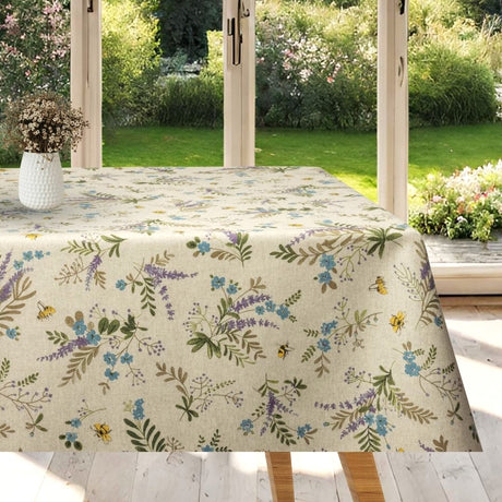 Il Giardino Vivace – Akrylduk med summende bier og blomster