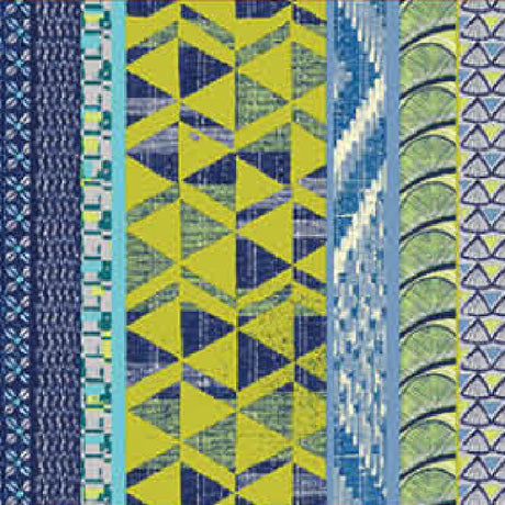 Akrylduk – Iroko blå 155 cm bred